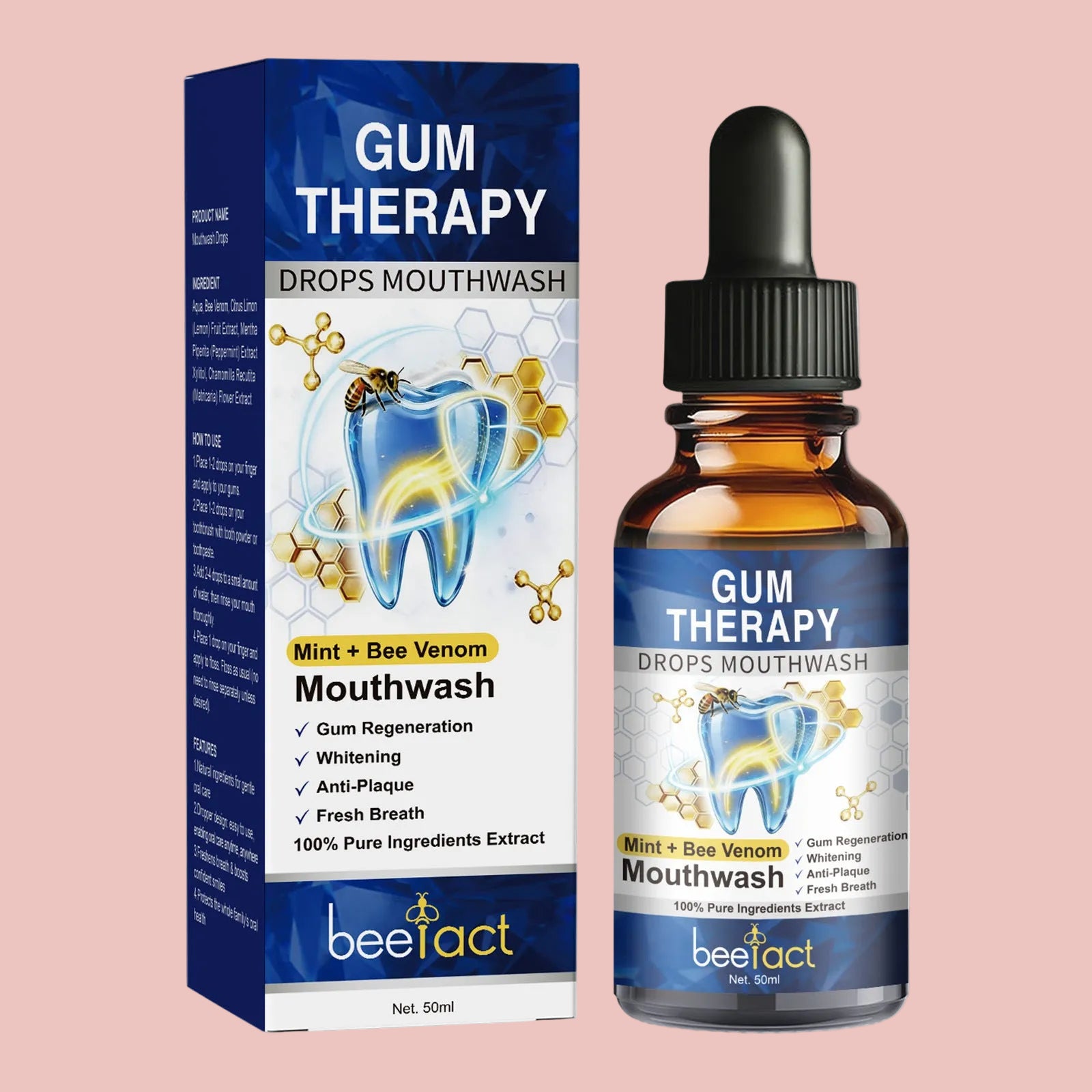 Mint Mouthwash Drops for Oral Freshness
