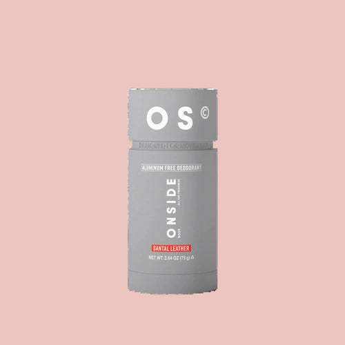ONSIDE High Performance Deodorant | Aluminum Free | 48-Hour Odor Protection | Dermatologist Tested | Gentle on Skin, Built for Active Lifestyles | Santal Leather & Eucalyptus Mint | Performance Care