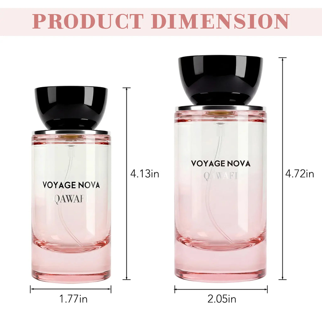 Voyage Nova | Rosey Fruity Floral | Extrait De Parfum 50Ml/100Ml | Long Lasting Luxury Fragrance | Daily Women'S Perfume Rose Vibrant for Women Summervibes Alluring Summerwins,Summer Outifit
