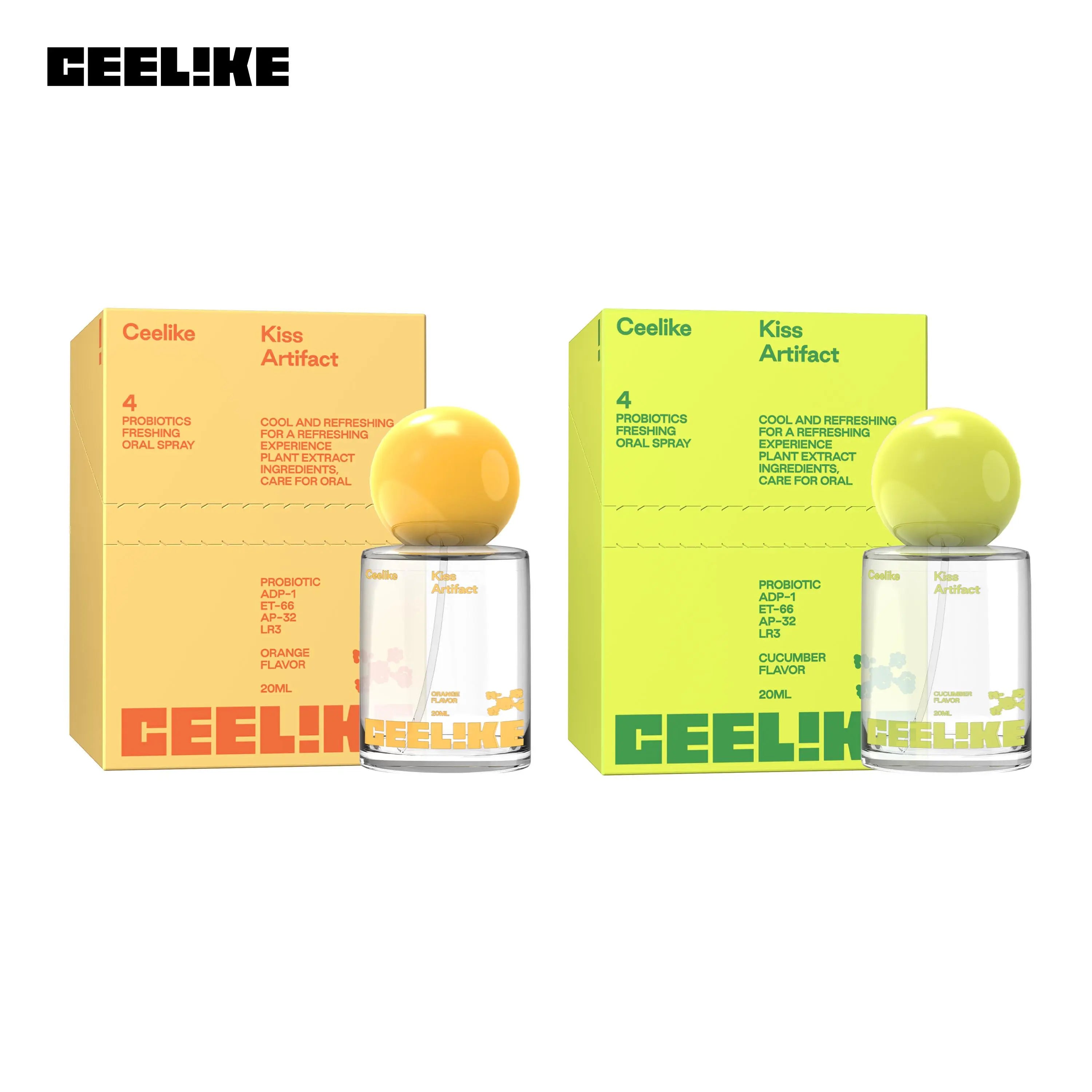 CEELIKE Oral Spray (20Ml) - Daily Minty Fresh Breath, Sugar-Free Oral Care, Portable, Long-Lasting Effect, Self Care Products, Probiotic Mouth Spray