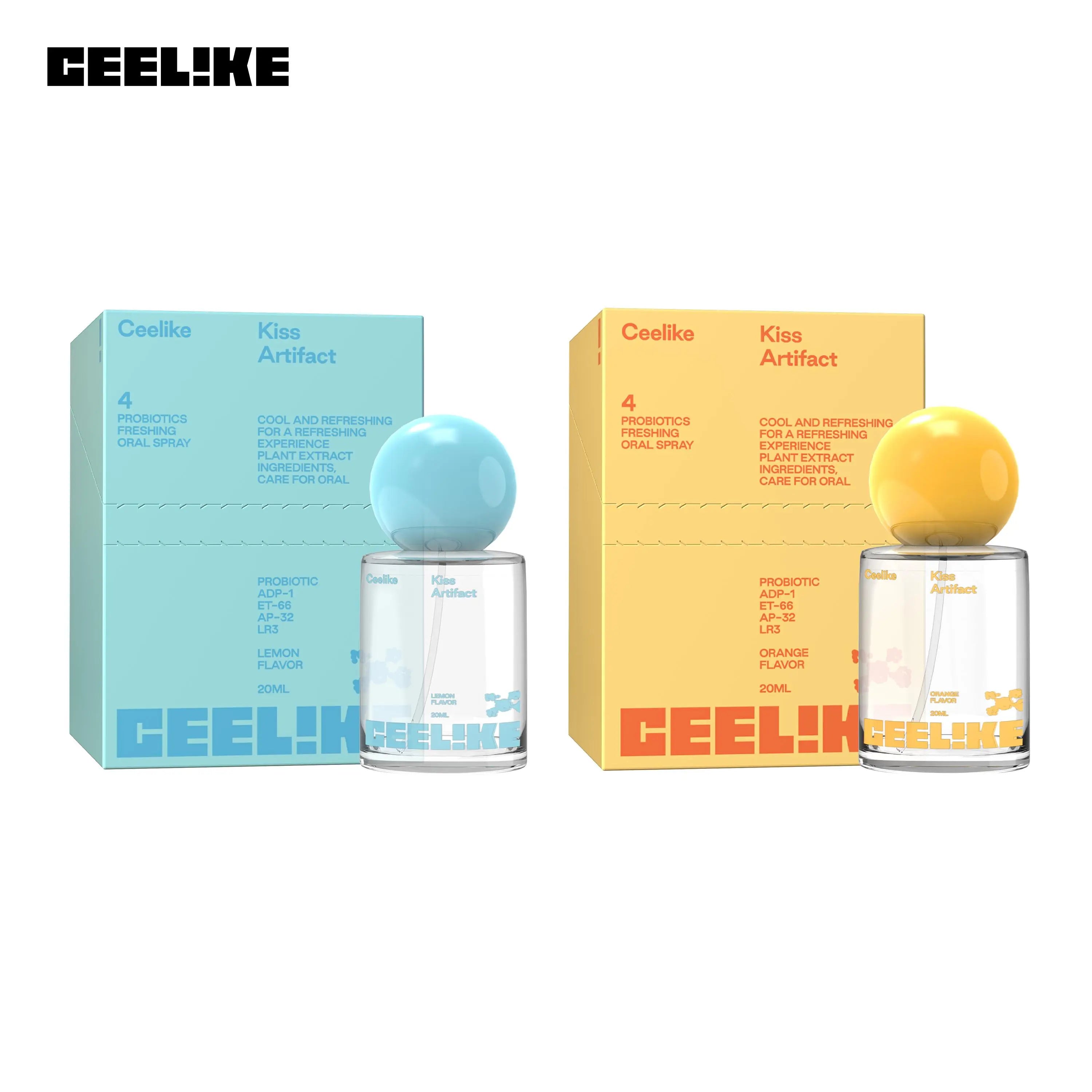 CEELIKE Oral Spray (20Ml) - Daily Minty Fresh Breath, Sugar-Free Oral Care, Portable, Long-Lasting Effect, Self Care Products, Probiotic Mouth Spray