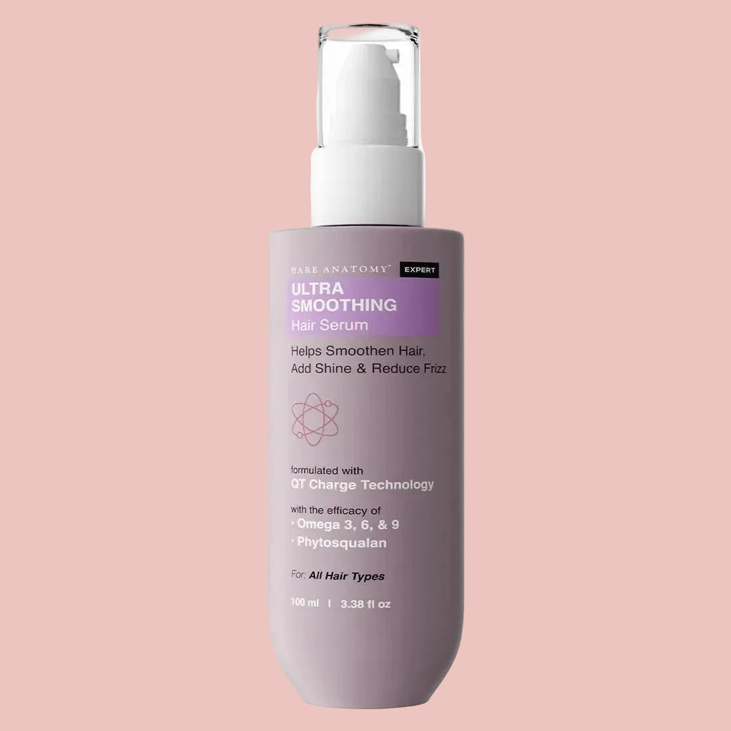 Ultra Smoothing Hair Serum – Reduce Frizz & Deep Hydration | Niacinamide + Carbohydrate Complex for Silky, Smooth Hair | Vegan, SLS & Paraben-Free